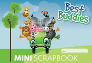 Writer Scrapbook - 165x245mm 100gsm Best Buddies Mini 64pg