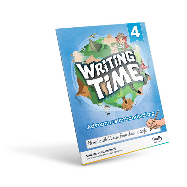 Writing Time - Student Practice Book: NSW Foundation Style (Year 4)
