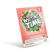 Writing Time - Student Practice Book: QLD Fonts (Year 3)