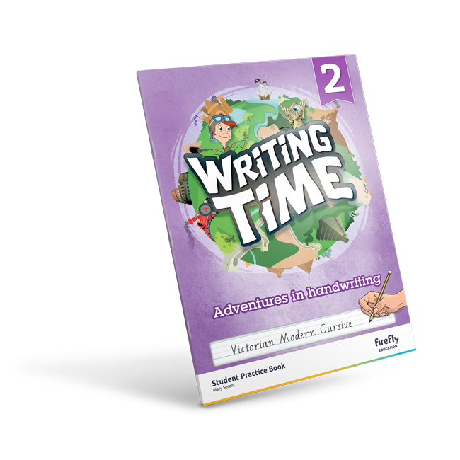 Writing Time - Student Practice Book: Victorian Modern Cursive (Year 2)