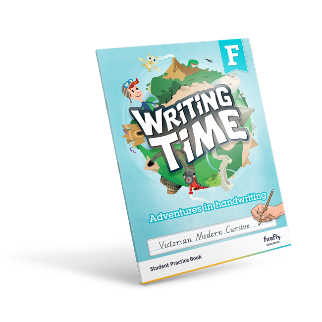 Writing Time - Student Practice Book: Victorian Modern Cursive (Foundation)