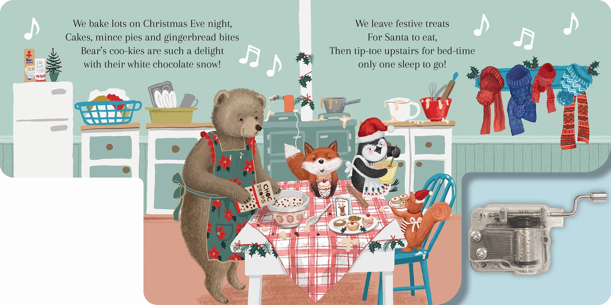 Wind-Up Music Box Book - We Wish You a Merry Christmas — inside page 4