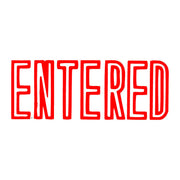 XStamp CX-BN 1021 Entered - Red
