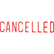 Xstamper - Cancelled (Red)