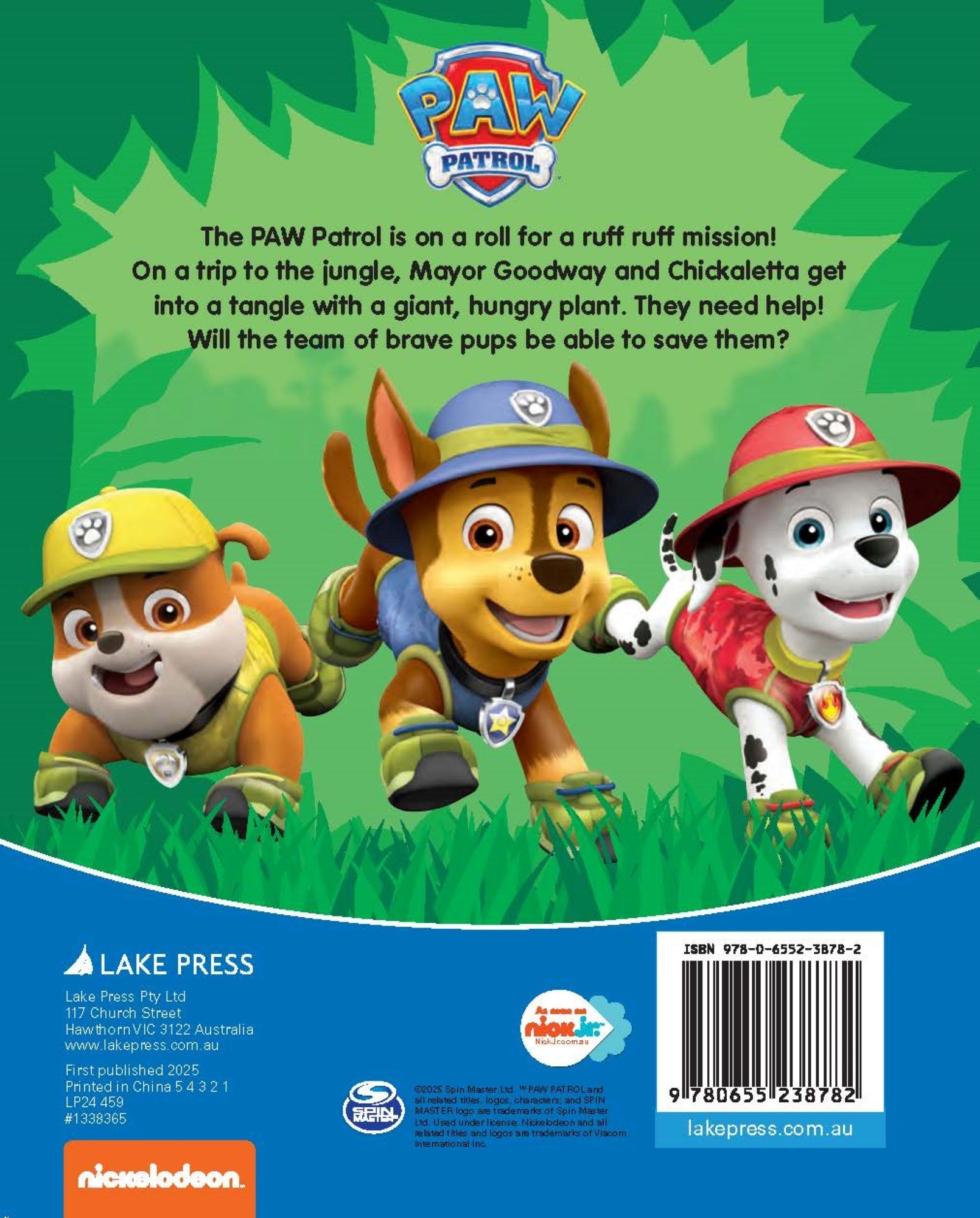 PAW Patrol - Collect-Me Book - Pups Save a Giant Plant — inside page 6
