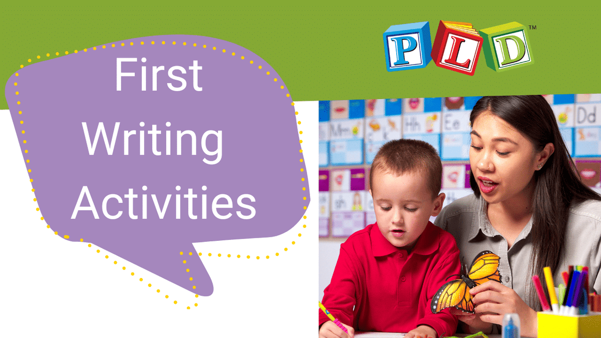 First Writing Activities