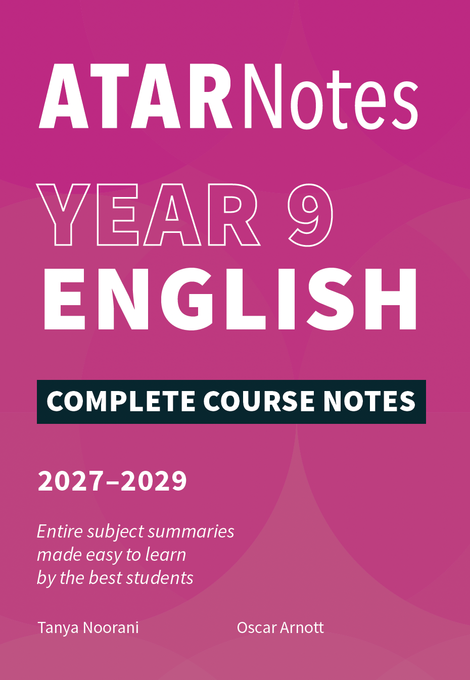 ATAR Notes Year 9 English Complete Course Notes (2027-2029)
