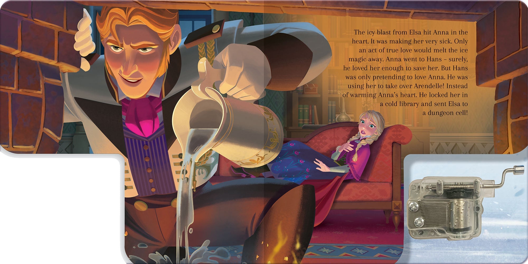 Disney Frozen - Wind-Up Music Box Book — inside page 4
