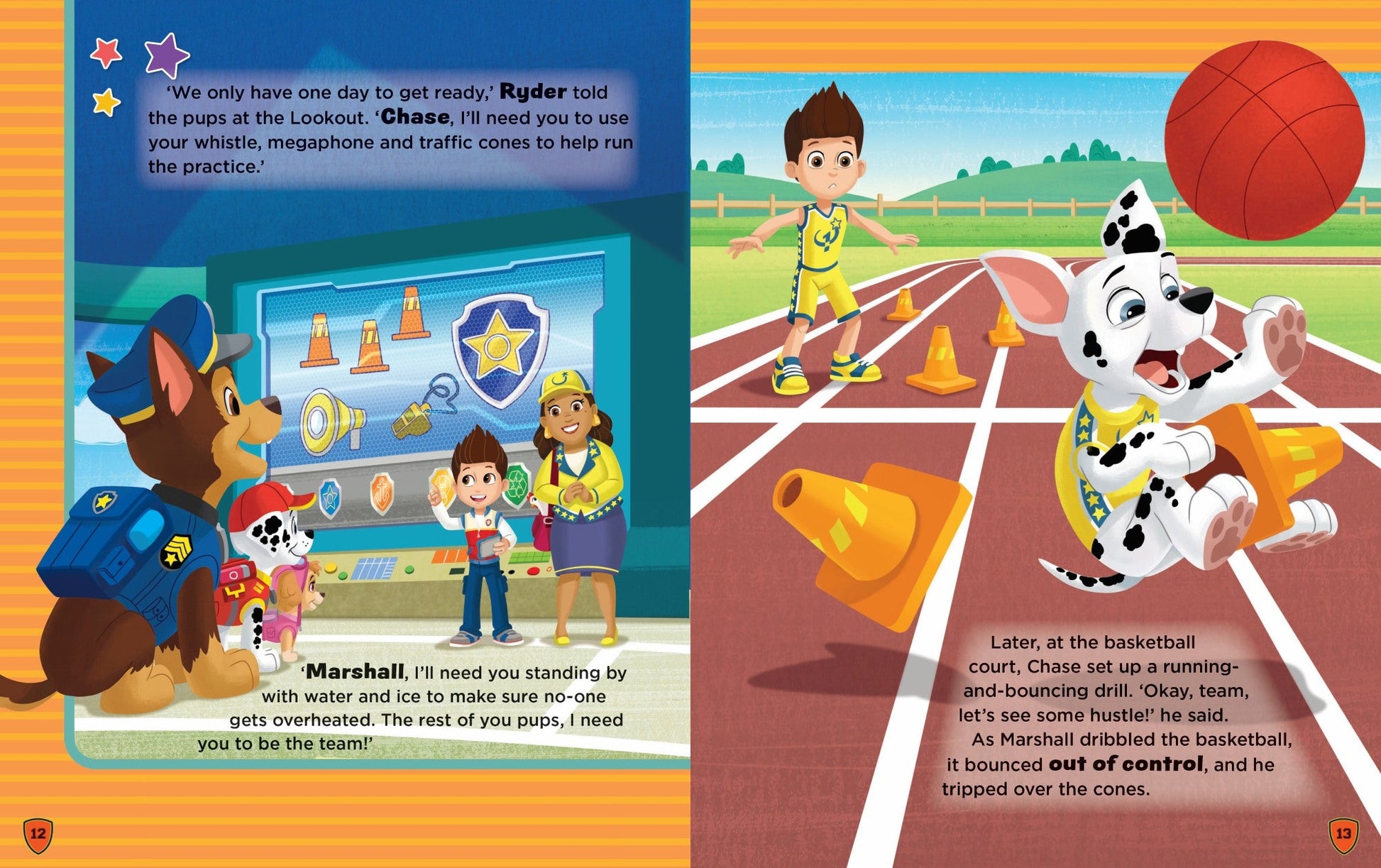 PAW Patrol - Treasury of Stories Vol. 5 - Be Brave! — inside page 1