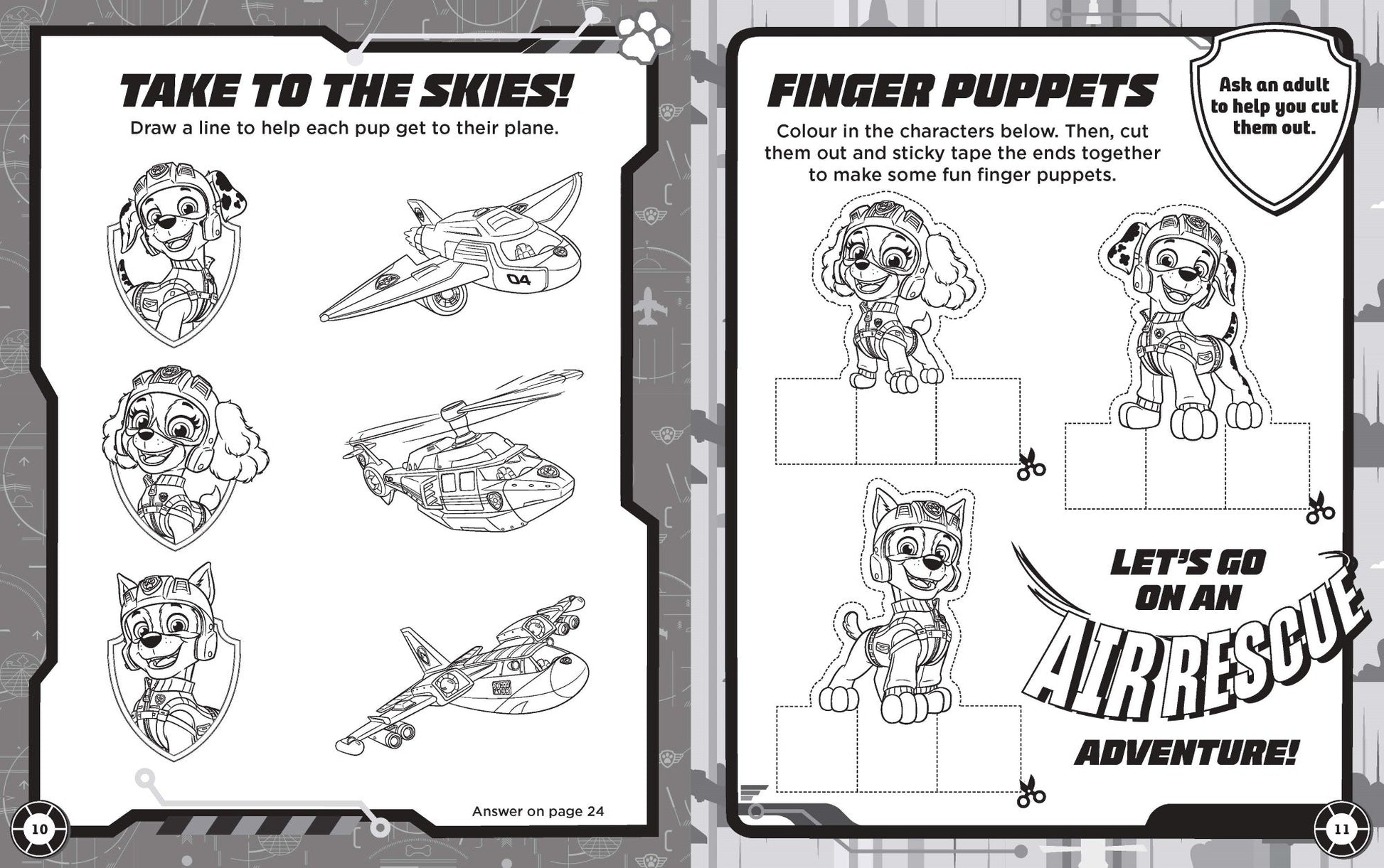 PAW Patrol - Activity Fun Pack - Mission Air Rescue — inside page 4