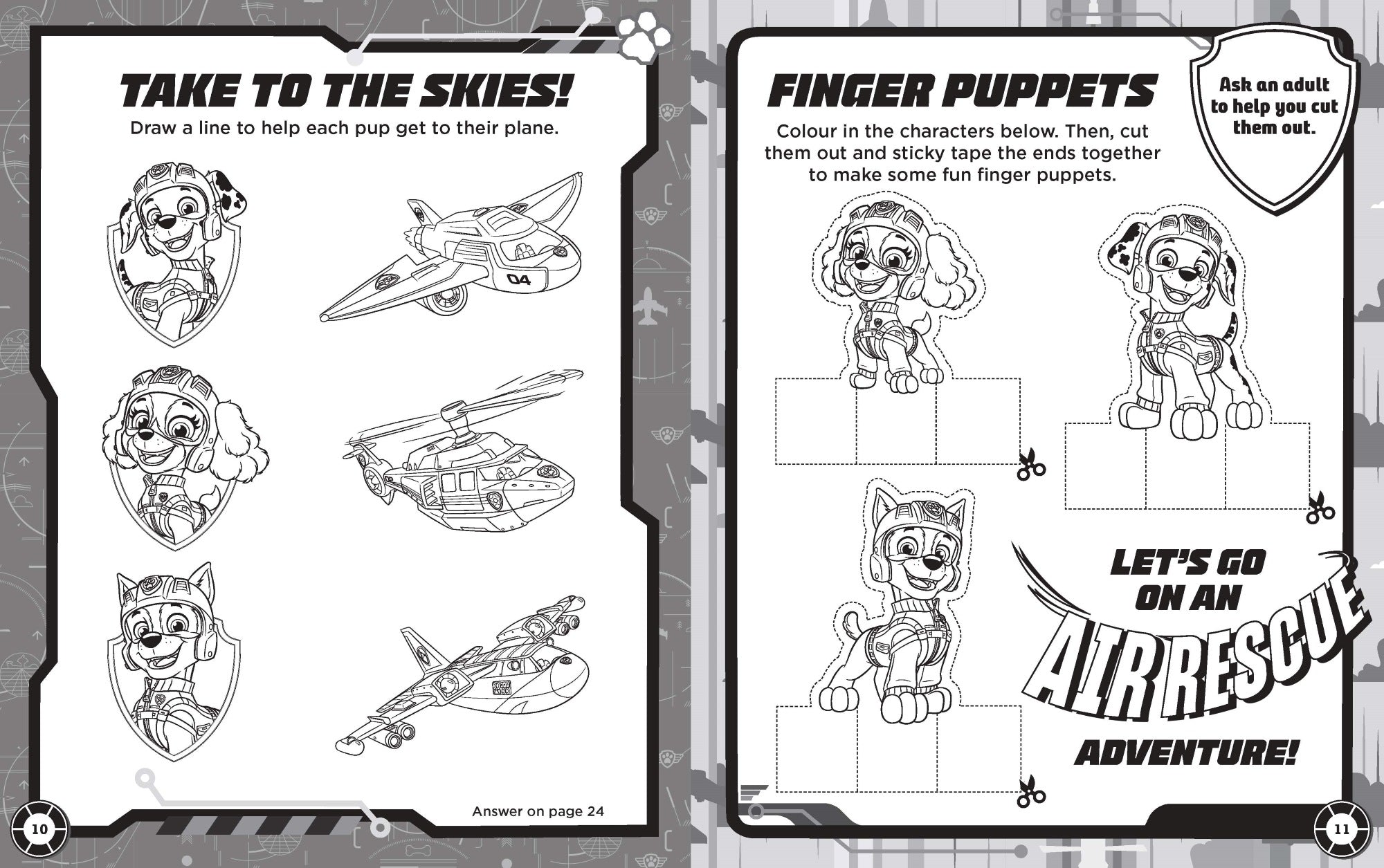 PAW Patrol - Activity Fun Pack - Mission Air Rescue — inside page 4