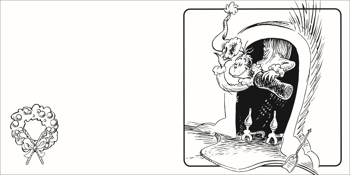 Dr. Seuss' The Grinch - Adult Colouring Book - Perfectly Grinchy