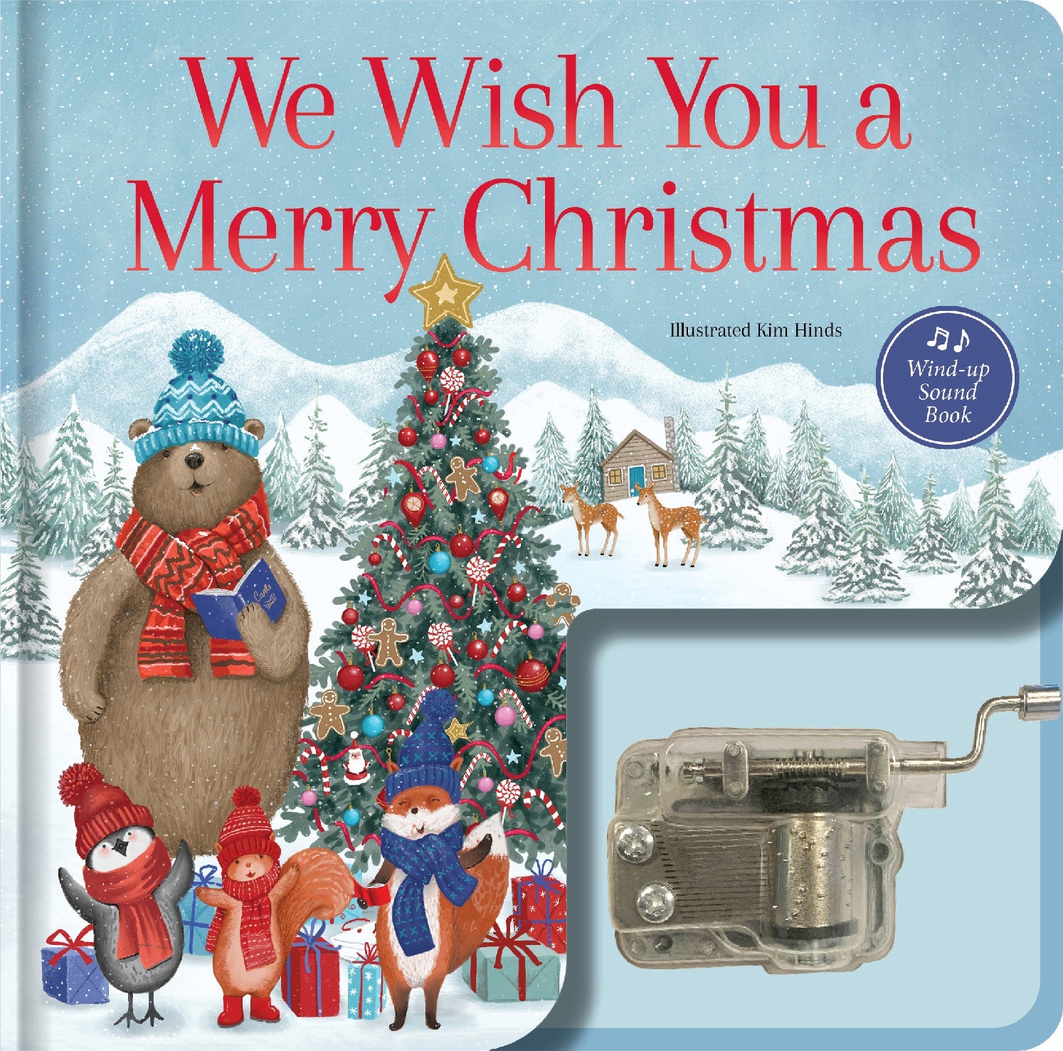 Wind-Up Music Box Book - We Wish You a Merry Christmas