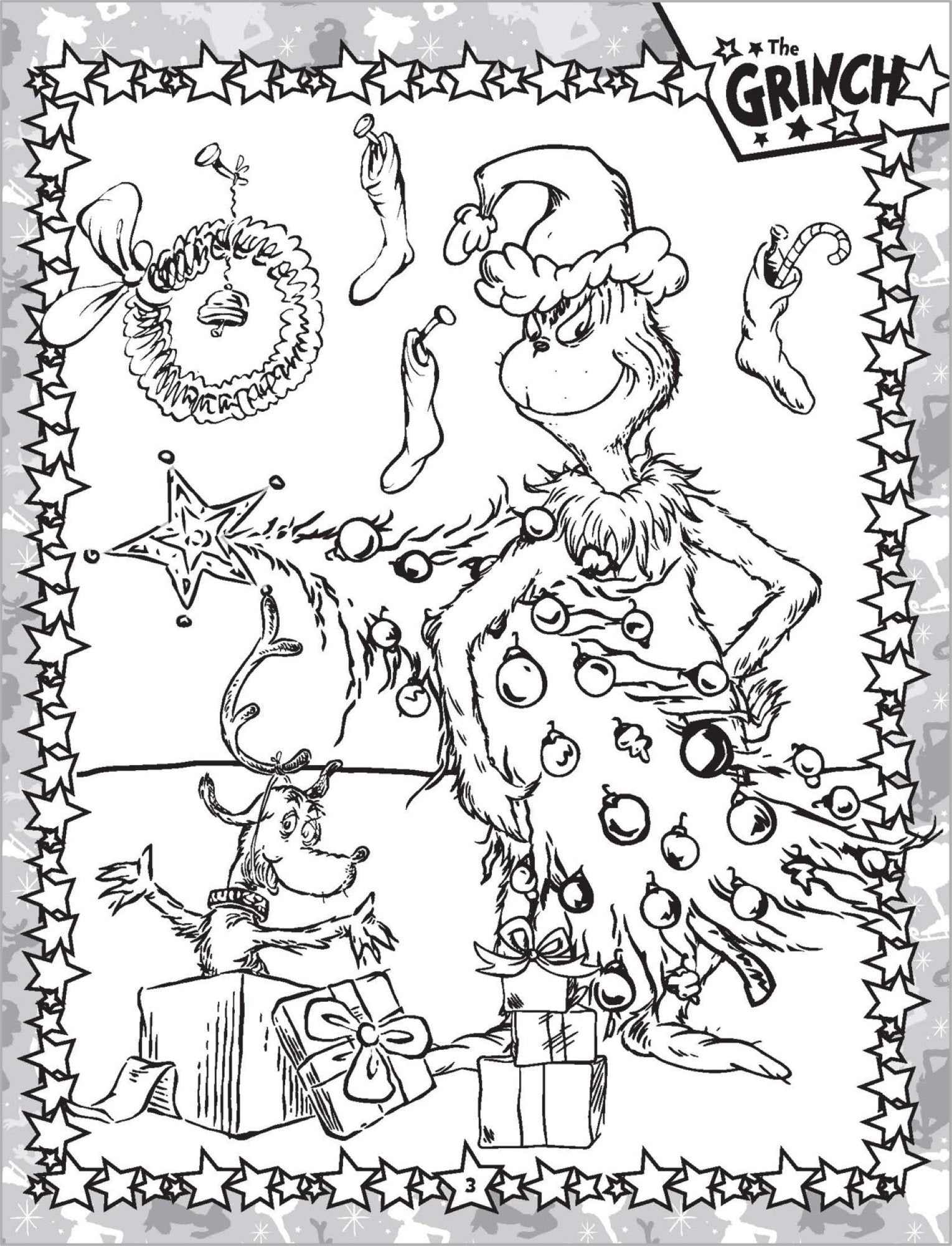 Dr. Seuss The Grinch - Activity Kit — inside page 1