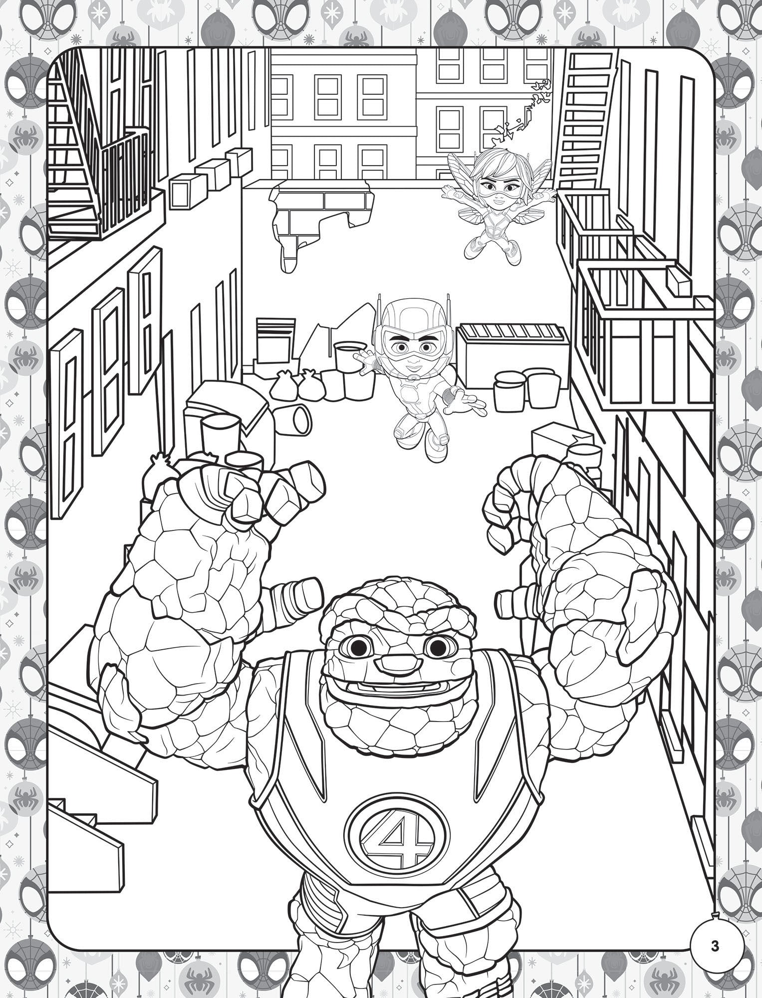 Spidey and His Amazing Friends - Activity Kit - Christmas — inside page 6