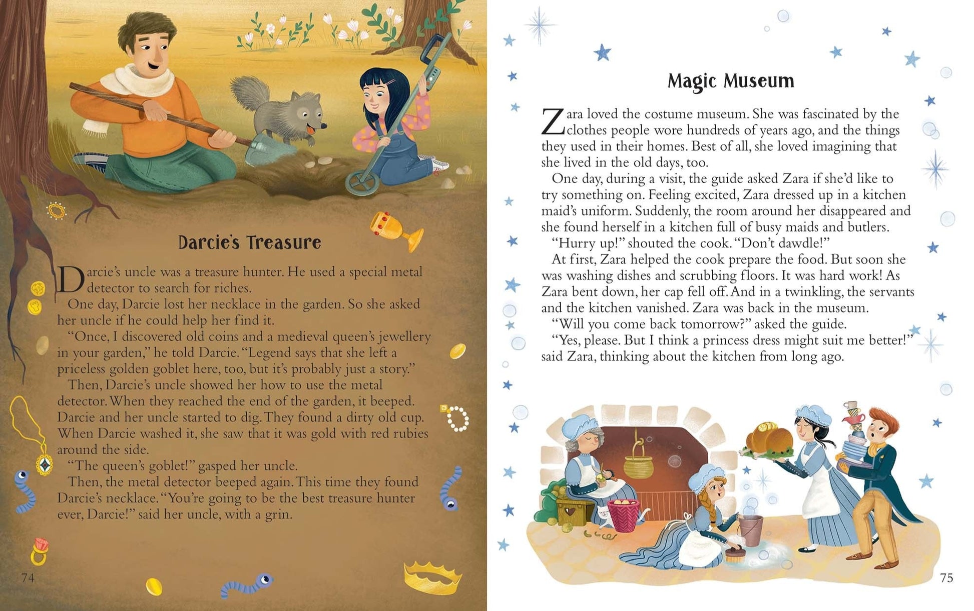 A Treasury of Lullabies and Stories — inside page 3