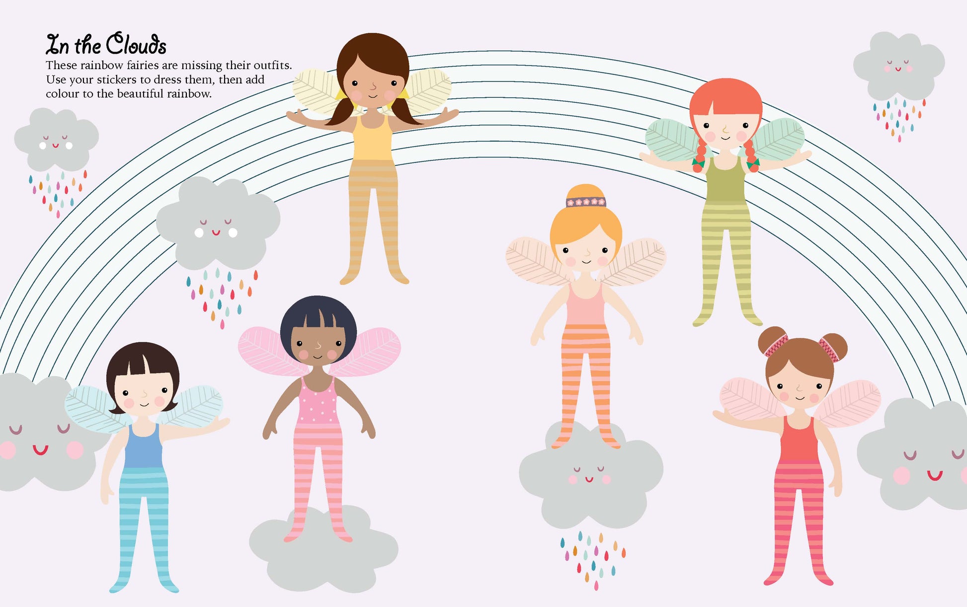 Sticker Dress-Up Book - Fairies Vol. 2 — inside page 2