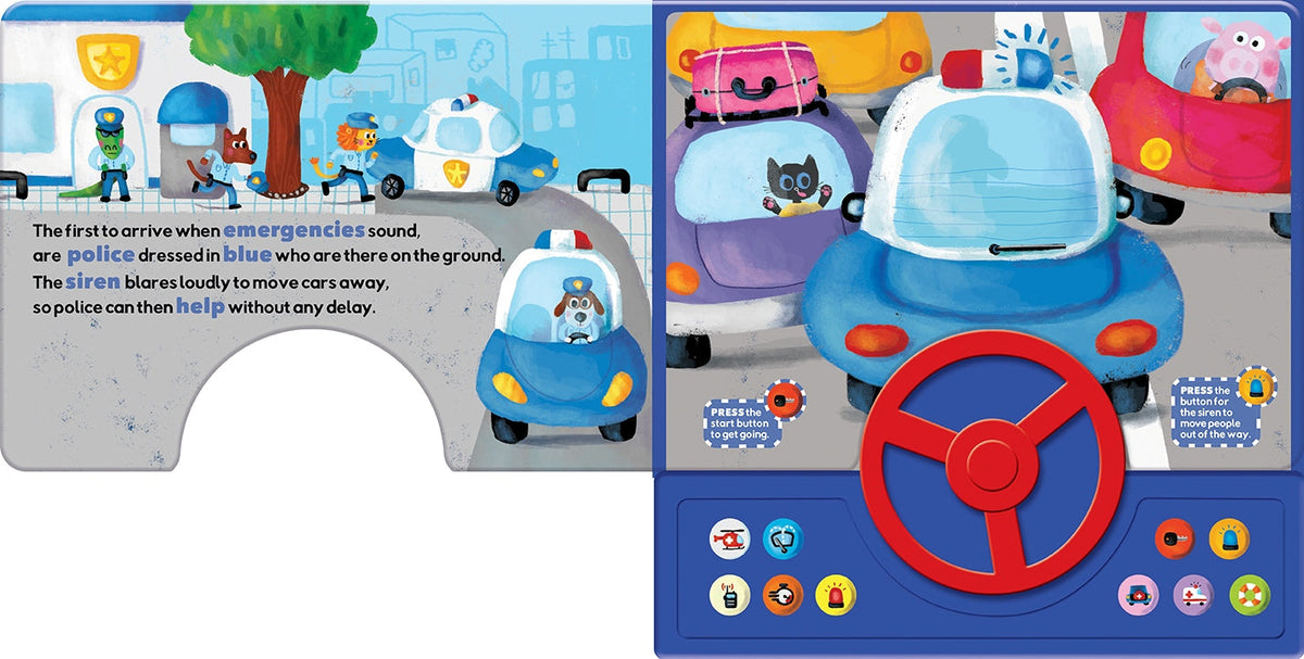 Steering Wheel Sound Book - Rescue