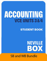 Accounting, VCE Units 3&4 Bundle 7e (Student Book + Workbook + Digital)