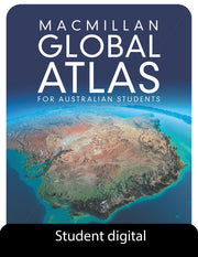 DIGITAL ONLY — Macmillan Global Atlas for Australian Students Fifth Edition Student Digital Access