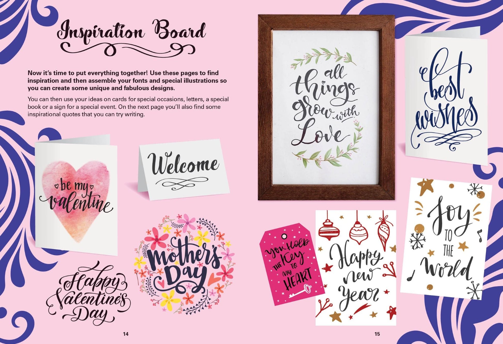 The Ultimate Book & Kit - Calligraphy Vol. 2 — inside page 8