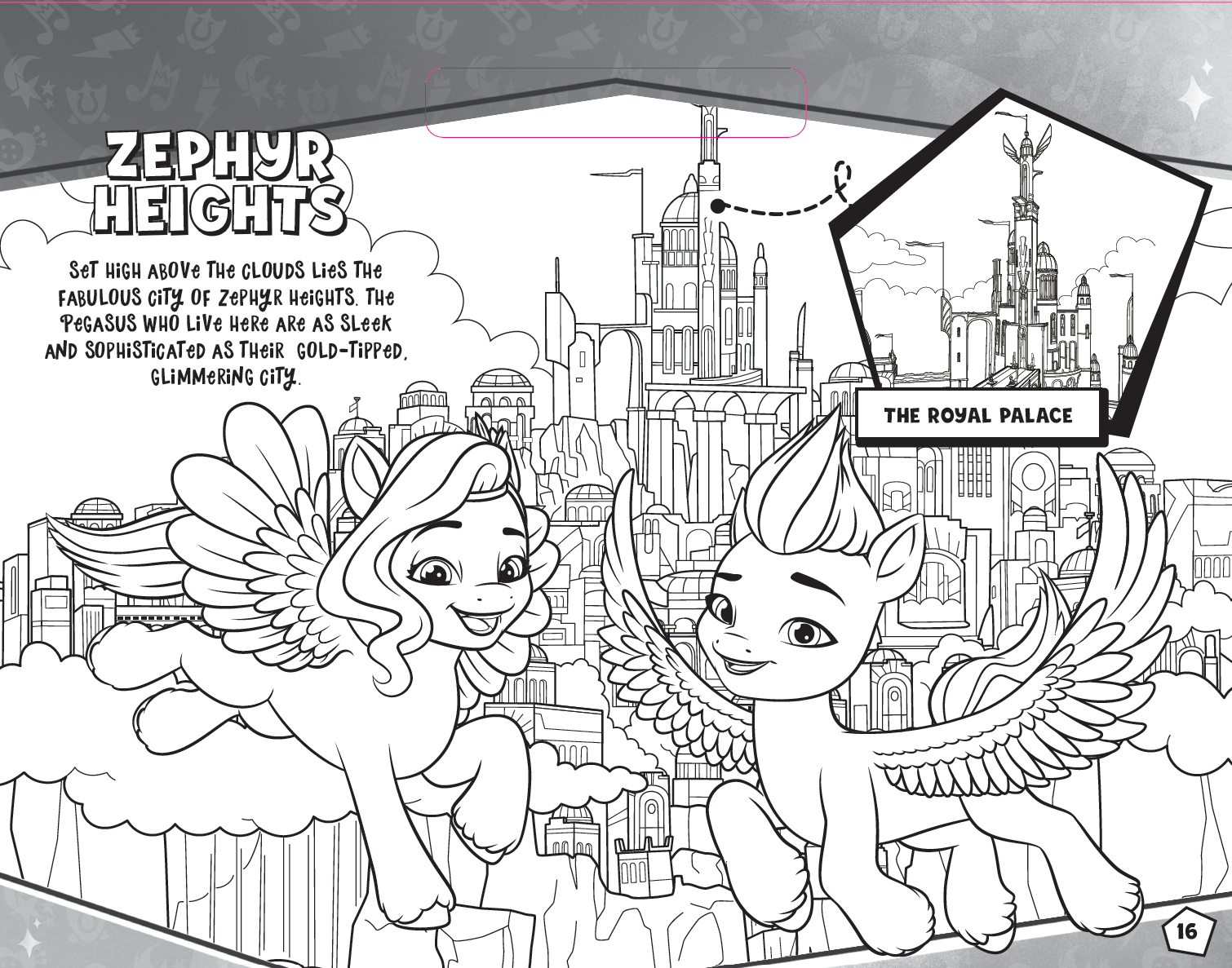 My Little Pony - Giant Activity Pad - Quest Through Equestria — inside page 1