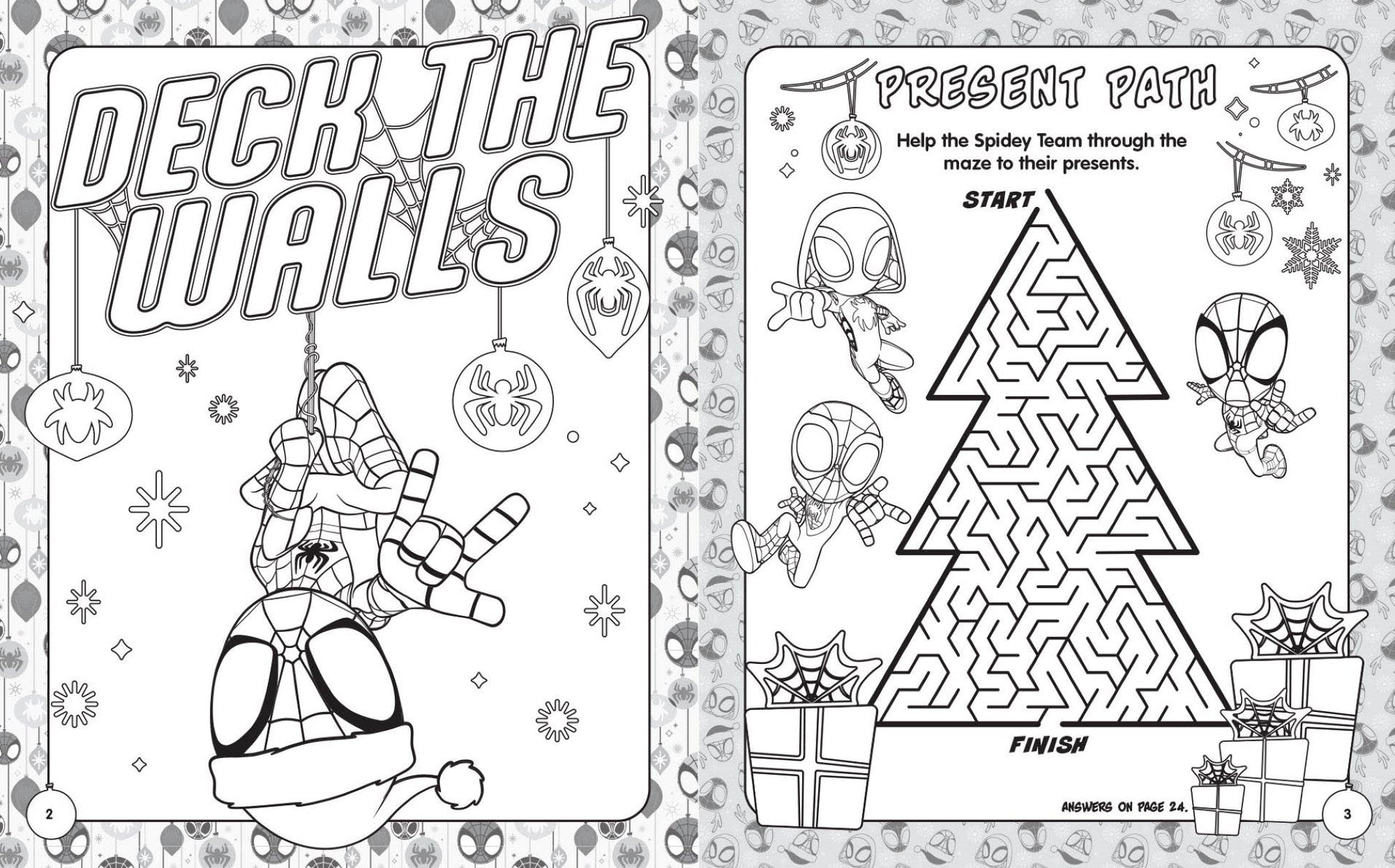 Spidey and His Amazing Friends - Festive Fun Pack — inside page 3