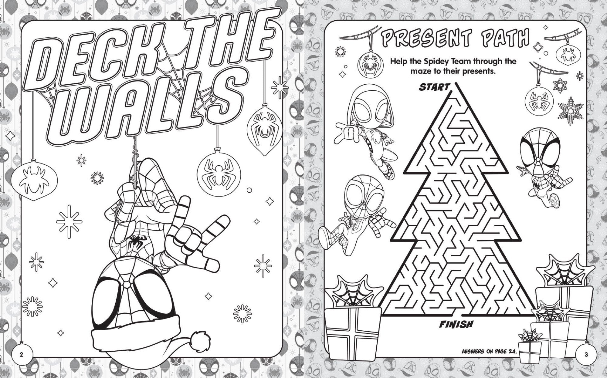 Spidey and His Amazing Friends - Festive Fun Pack — inside page 3
