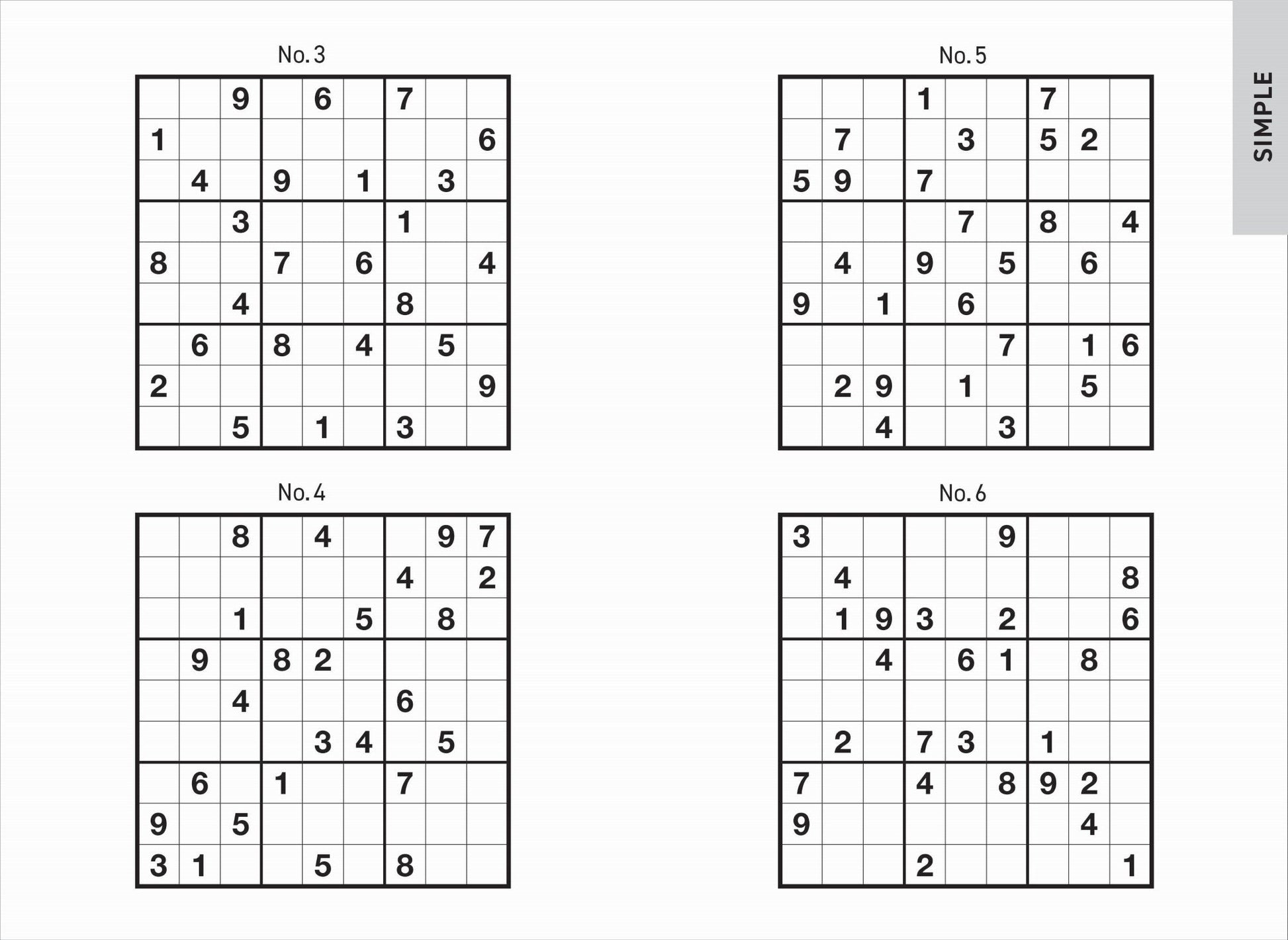 500 Puzzles Book - Sudoku — inside page 2