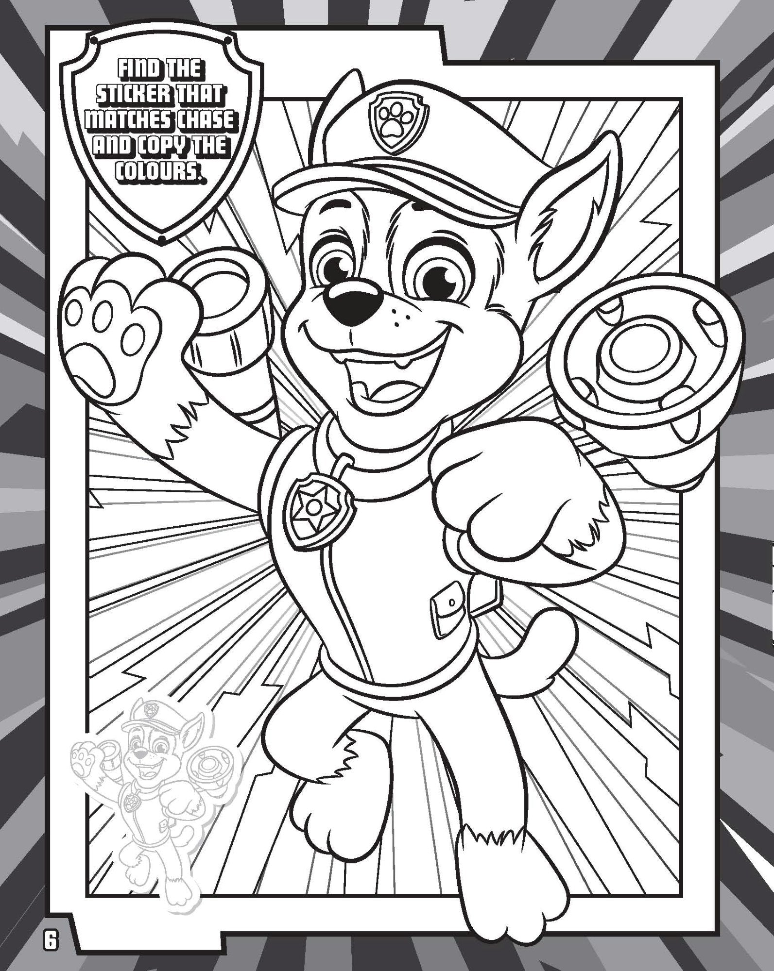 PAW Patrol - Ultimate Sticker Book - To the Rescue! — inside page 3