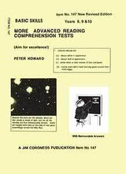 Basic Skills Advanced Reading Comprehension Tests Yr 8, 9 & 10