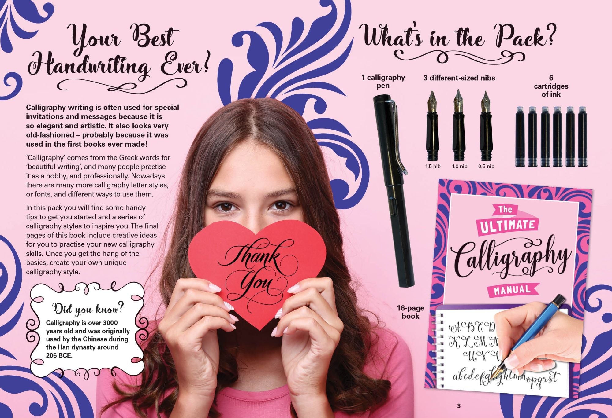 The Ultimate Book & Kit - Calligraphy Vol. 2 — inside page 2