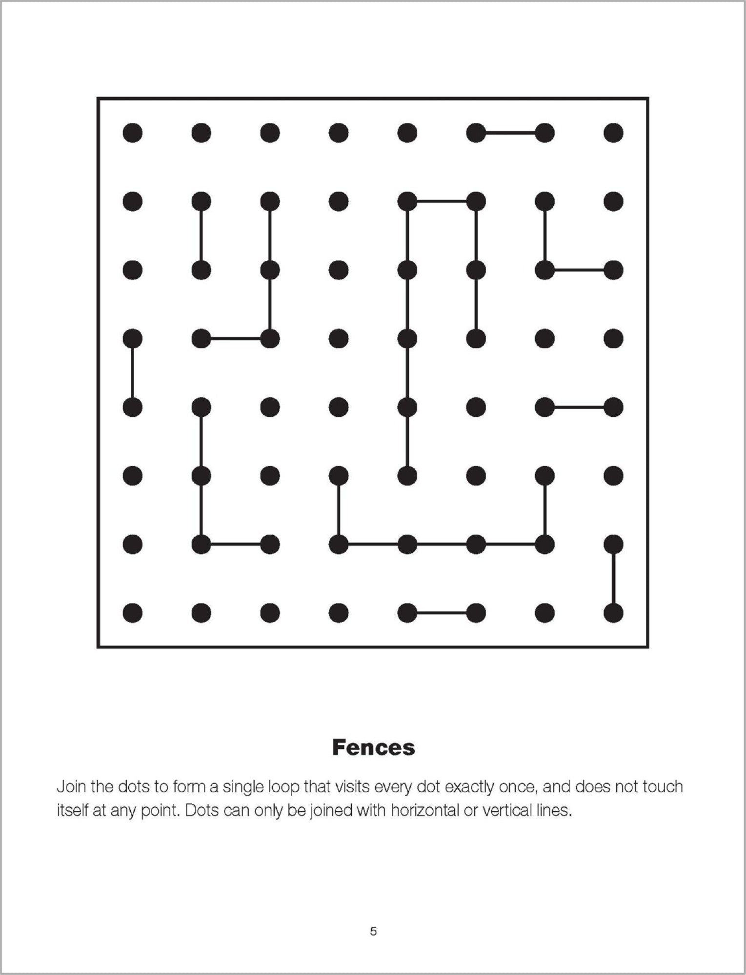Large Print Bumper Puzzle Book - Brain Training (blue banner) — inside page 3