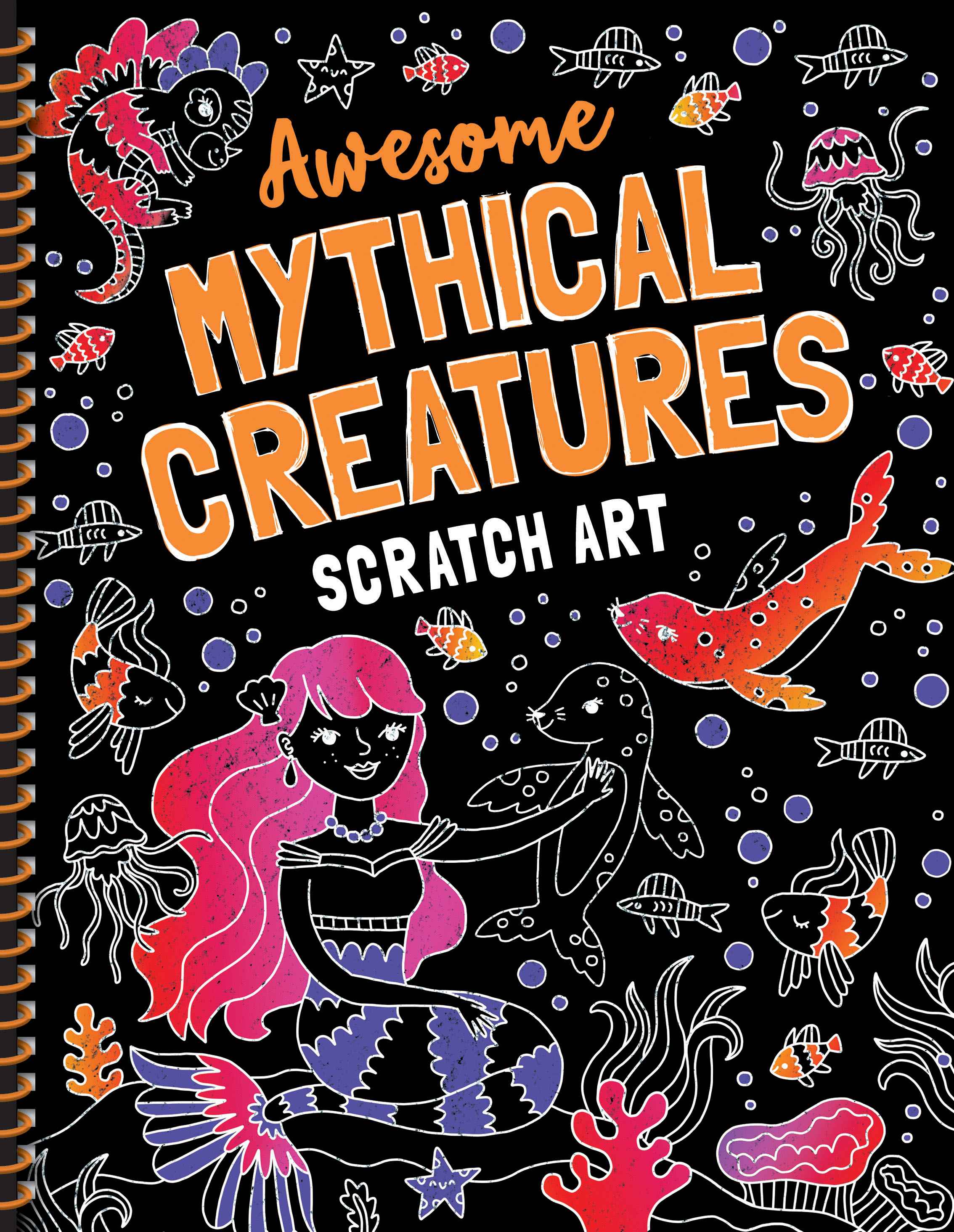Scratch Art - Mythical Creatures