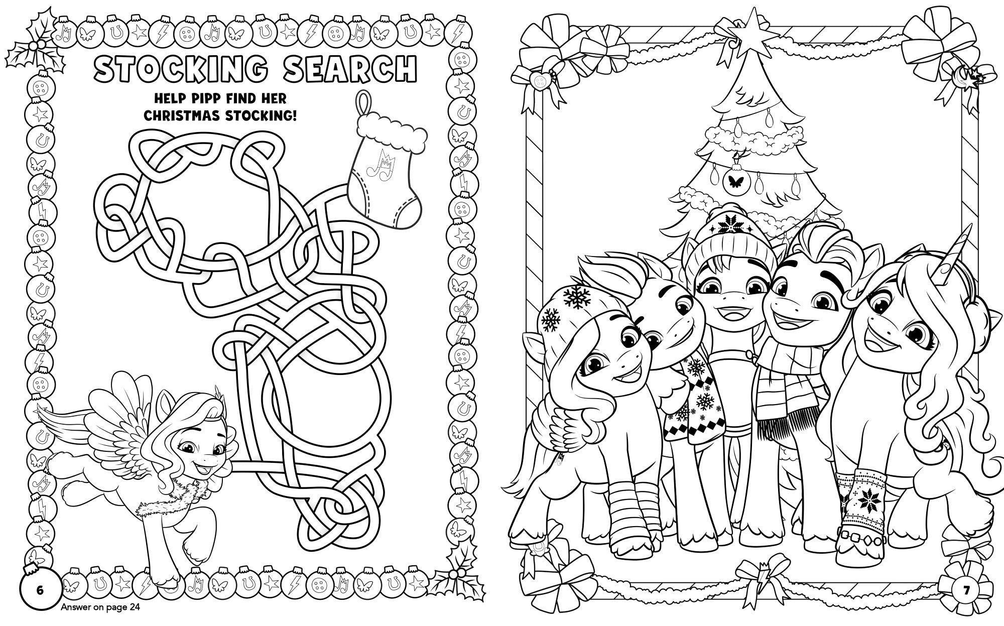 My Little Pony - Festive Fun Pack — inside page 3