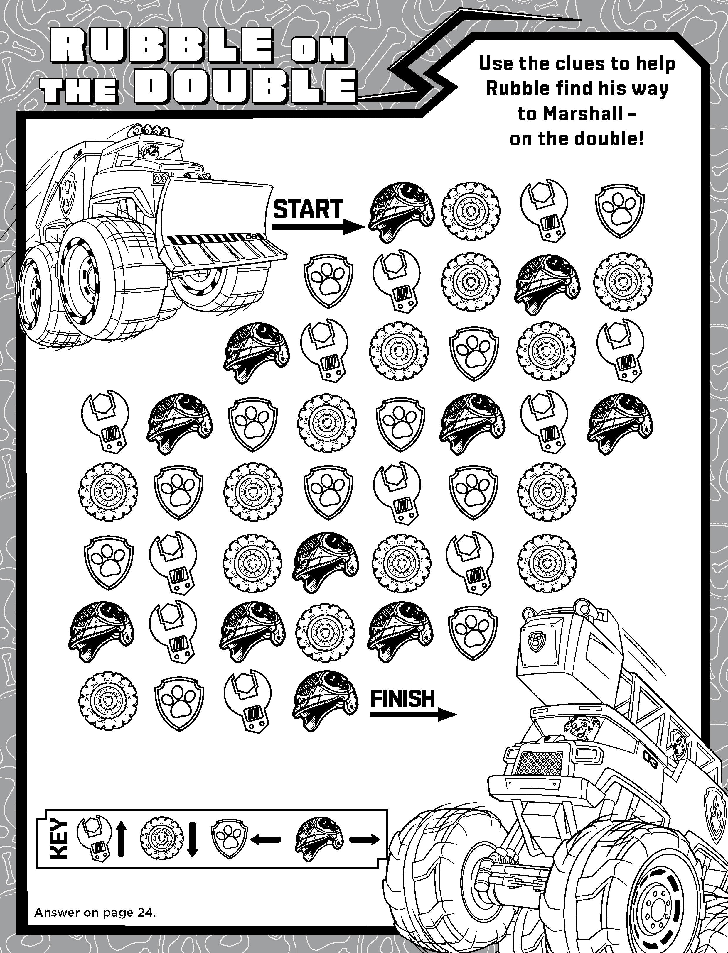 PAW Patrol - Activity Kit - Rescue Wheels — inside page 4