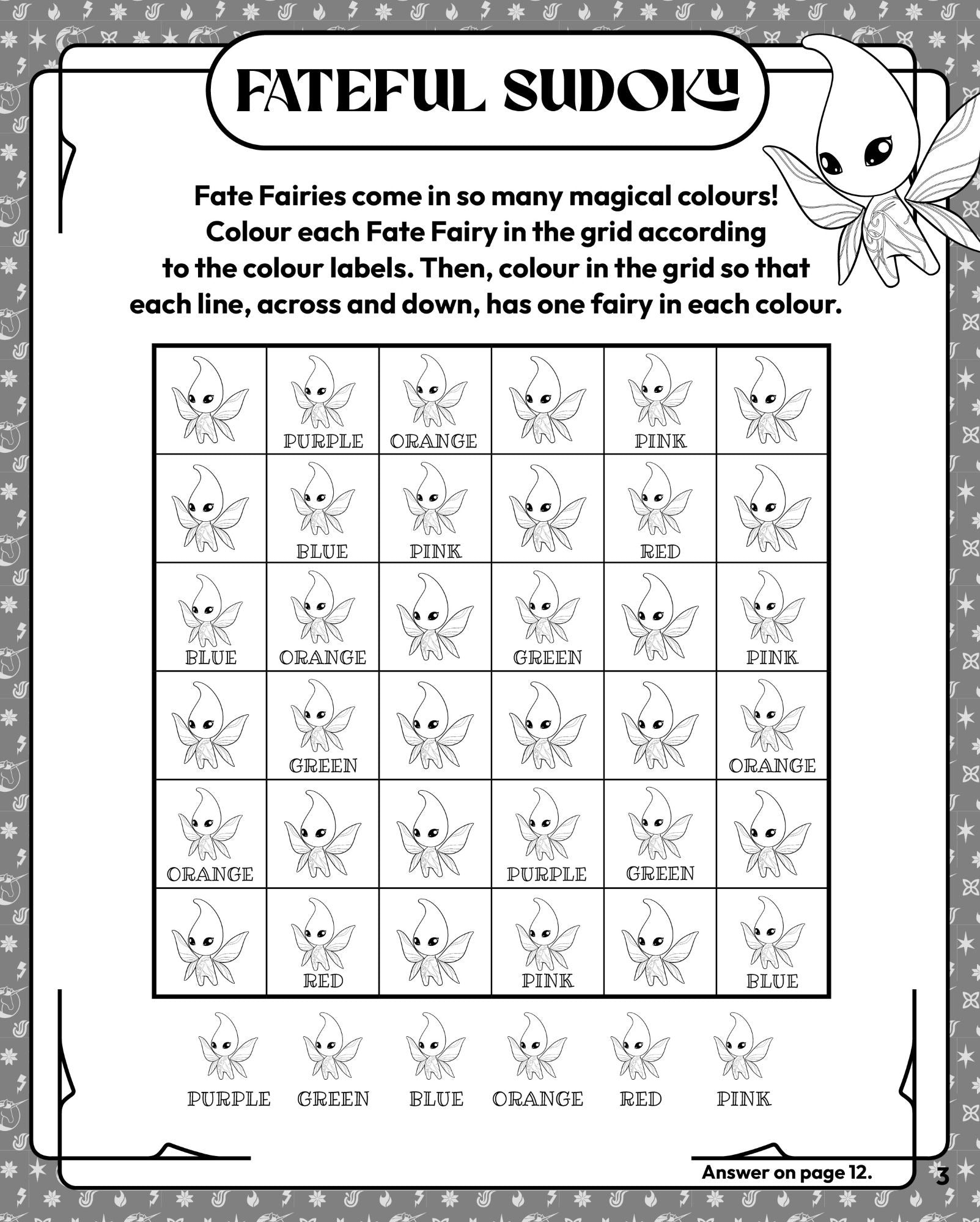 Unicorn Academy - Activity Fun Pack — inside page 3