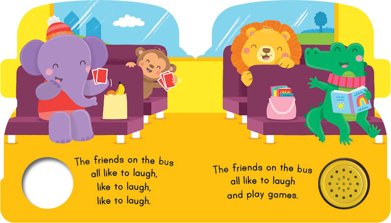 1-Button Sound Book - The Wheels on the Bus