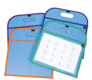 Write 'n' Wipe Paper Pocket Boards (inc. Pens) - Pack of 5