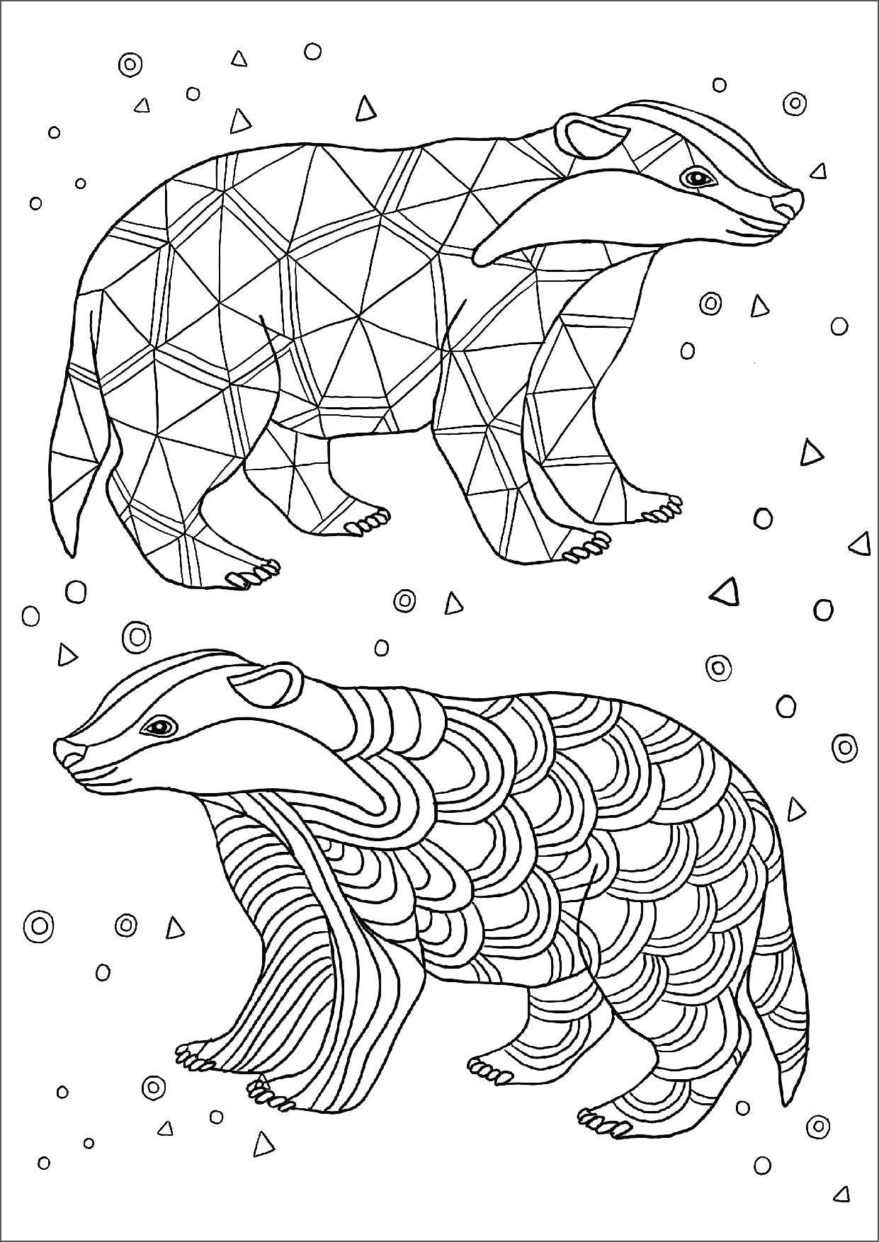 Mindful Colouring - Amazing Animals — inside page 4