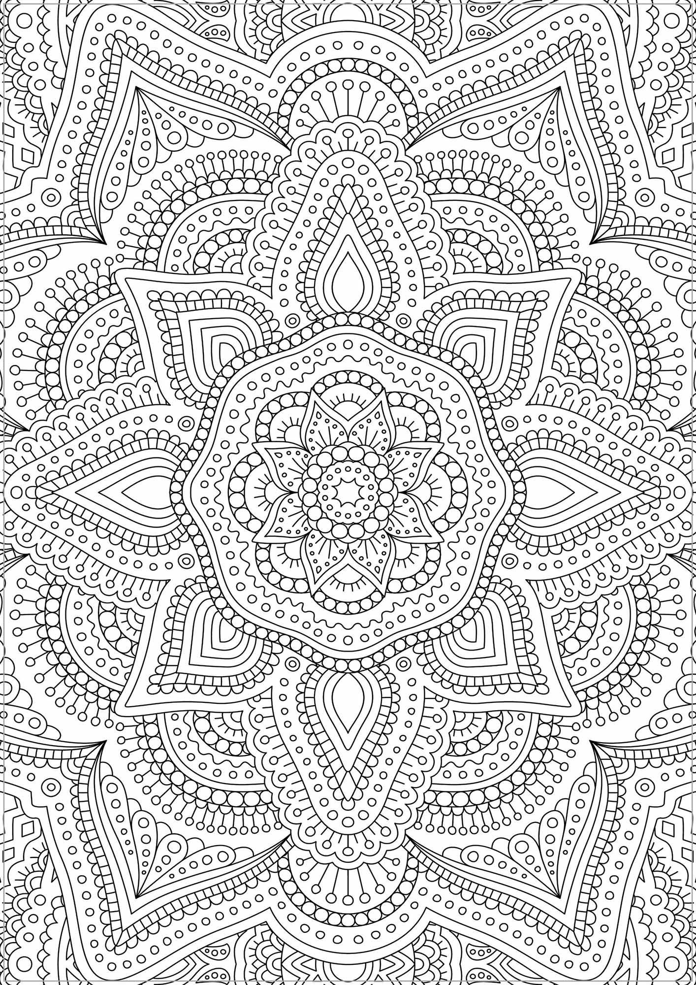 Mindful Poster Art - Mandala — inside page 2