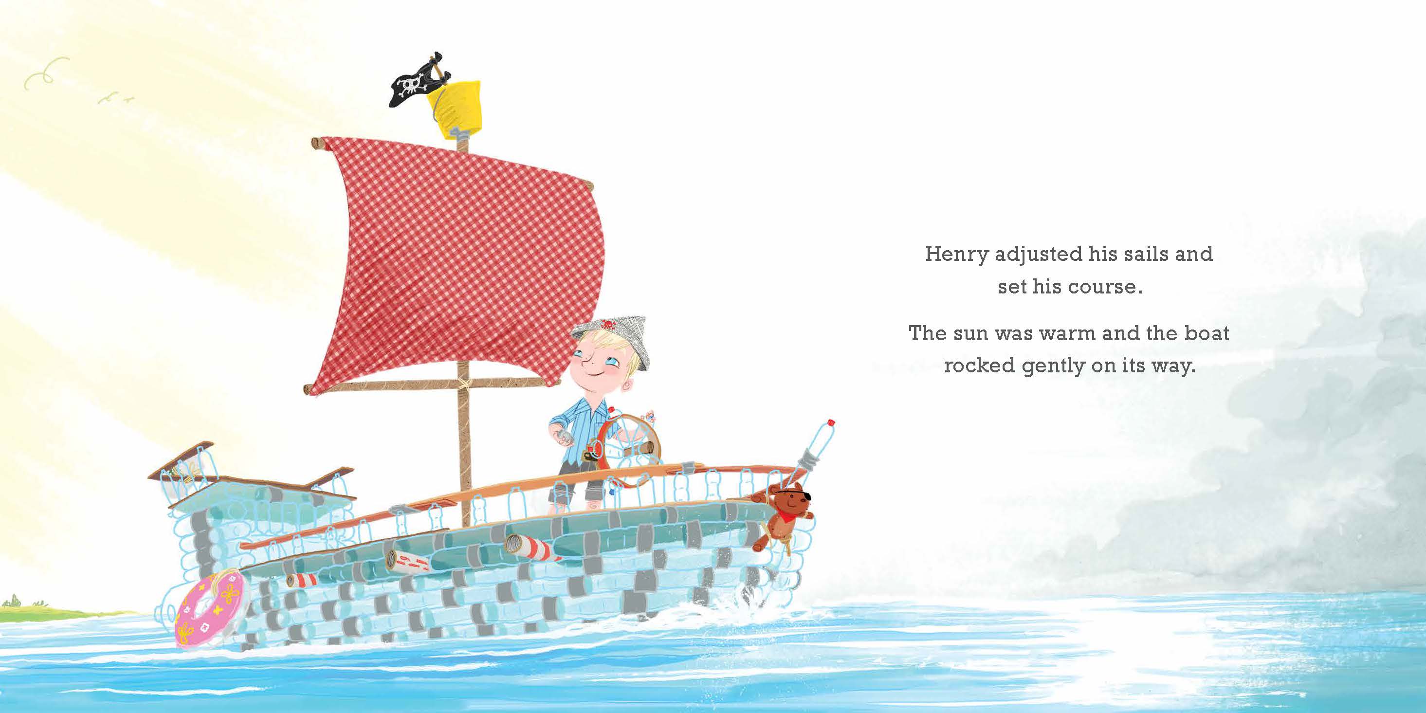 Henry's Pirate Adventure — inside page 2