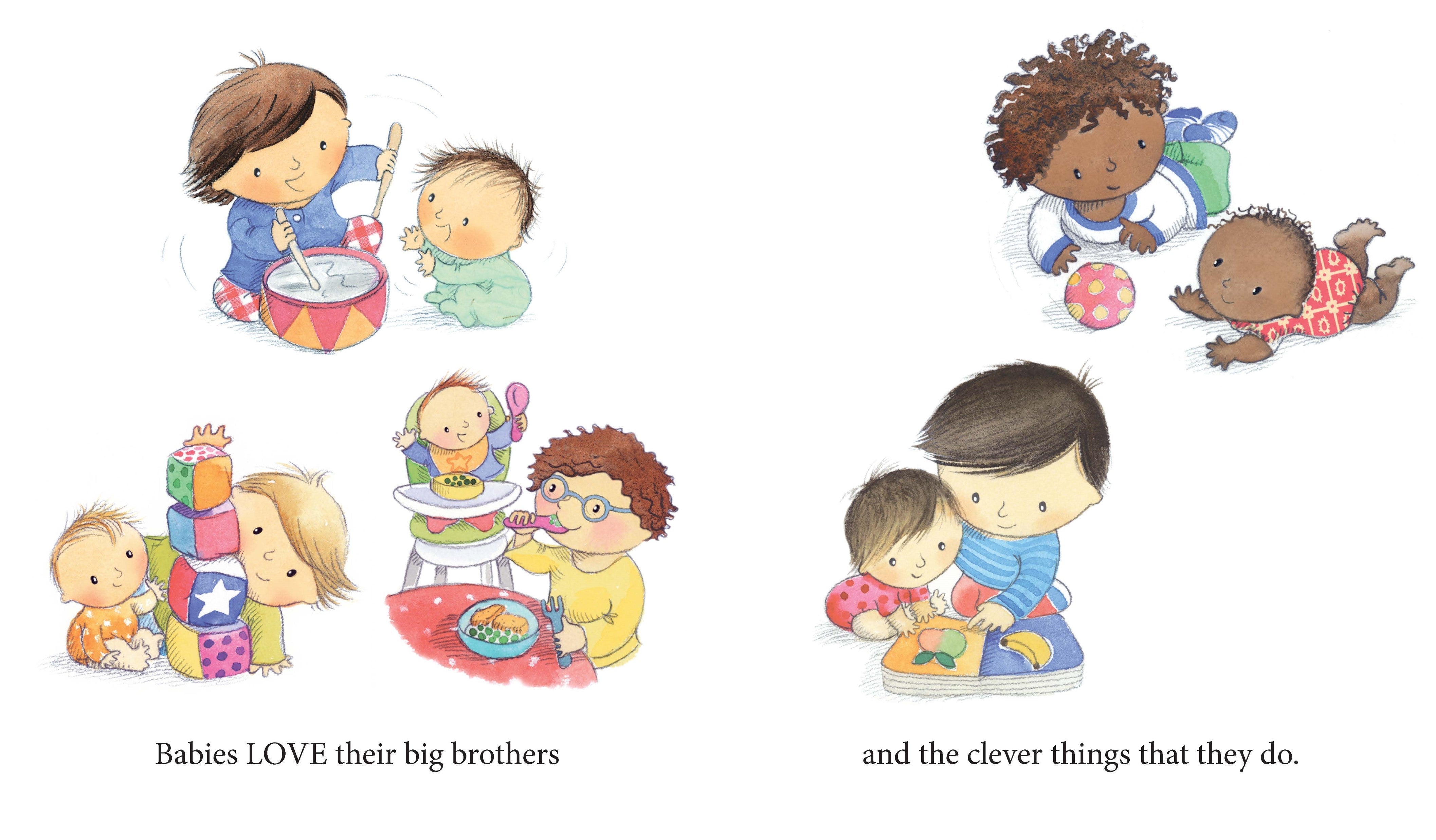 You're A Big Brother Picture Book — inside page 2