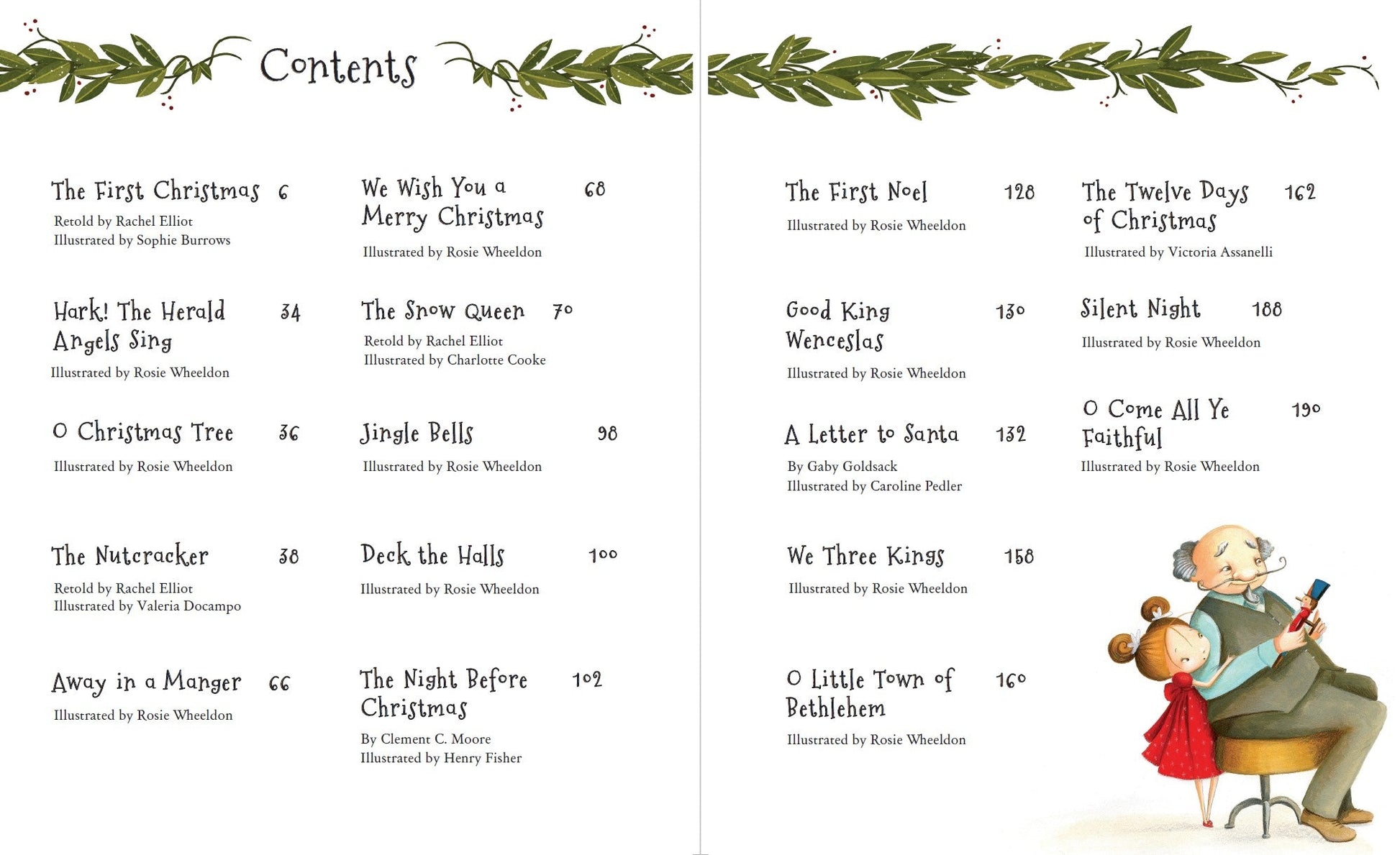 A Treasury of Christmas Stories — inside page 1
