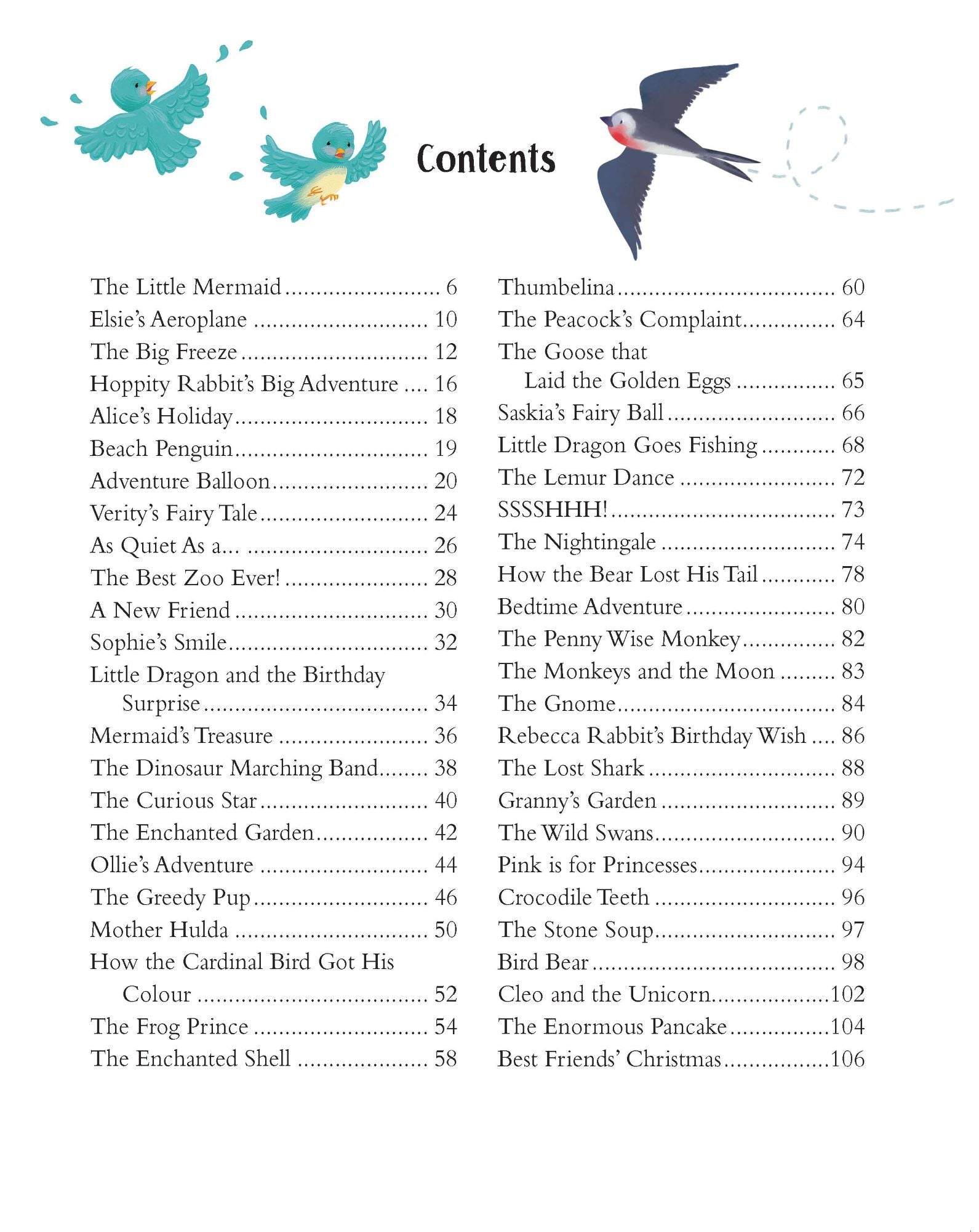 A Treasury of Magical Stories — inside page 1