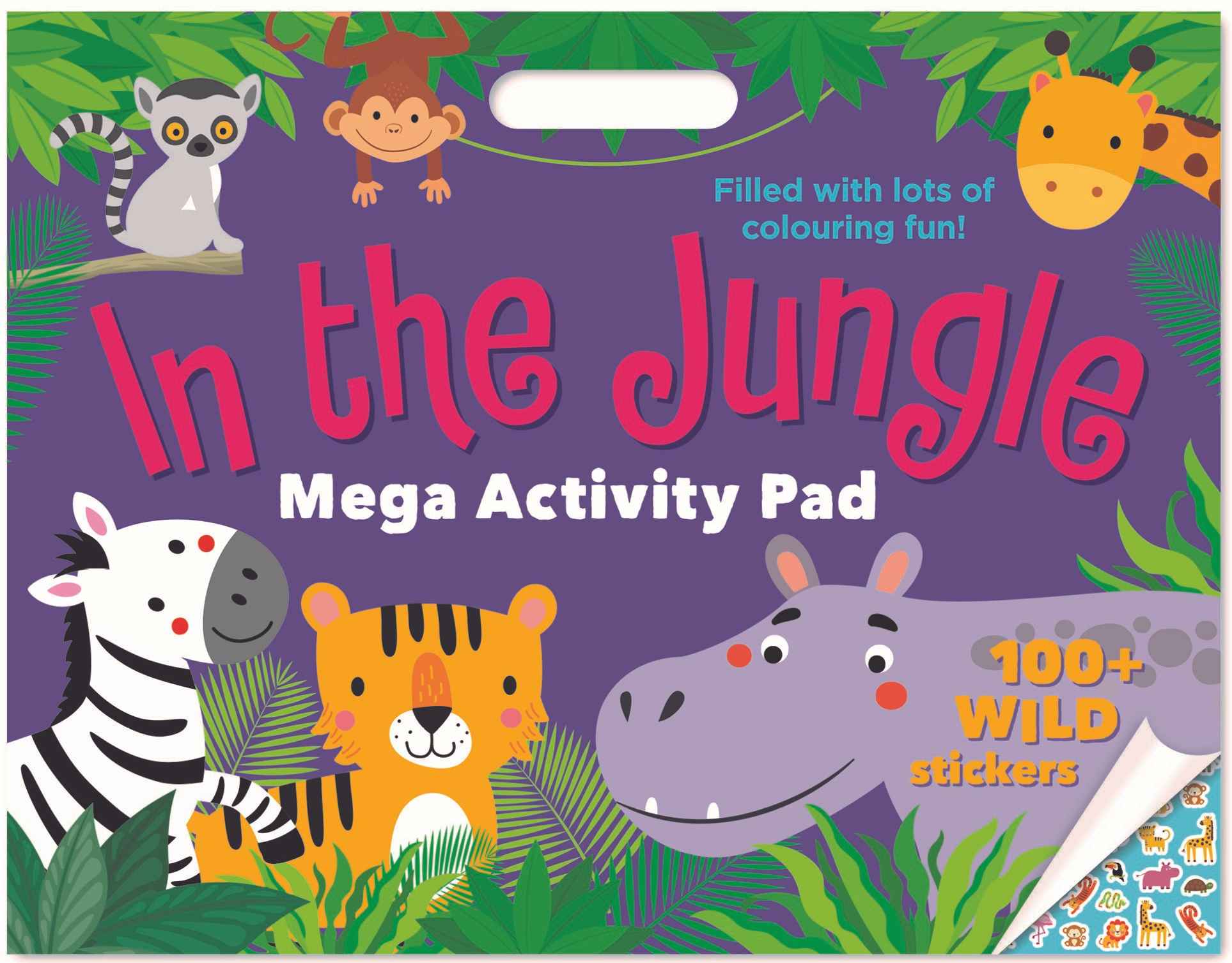 Mega Activity Pad - In the Jungle Vol. 2