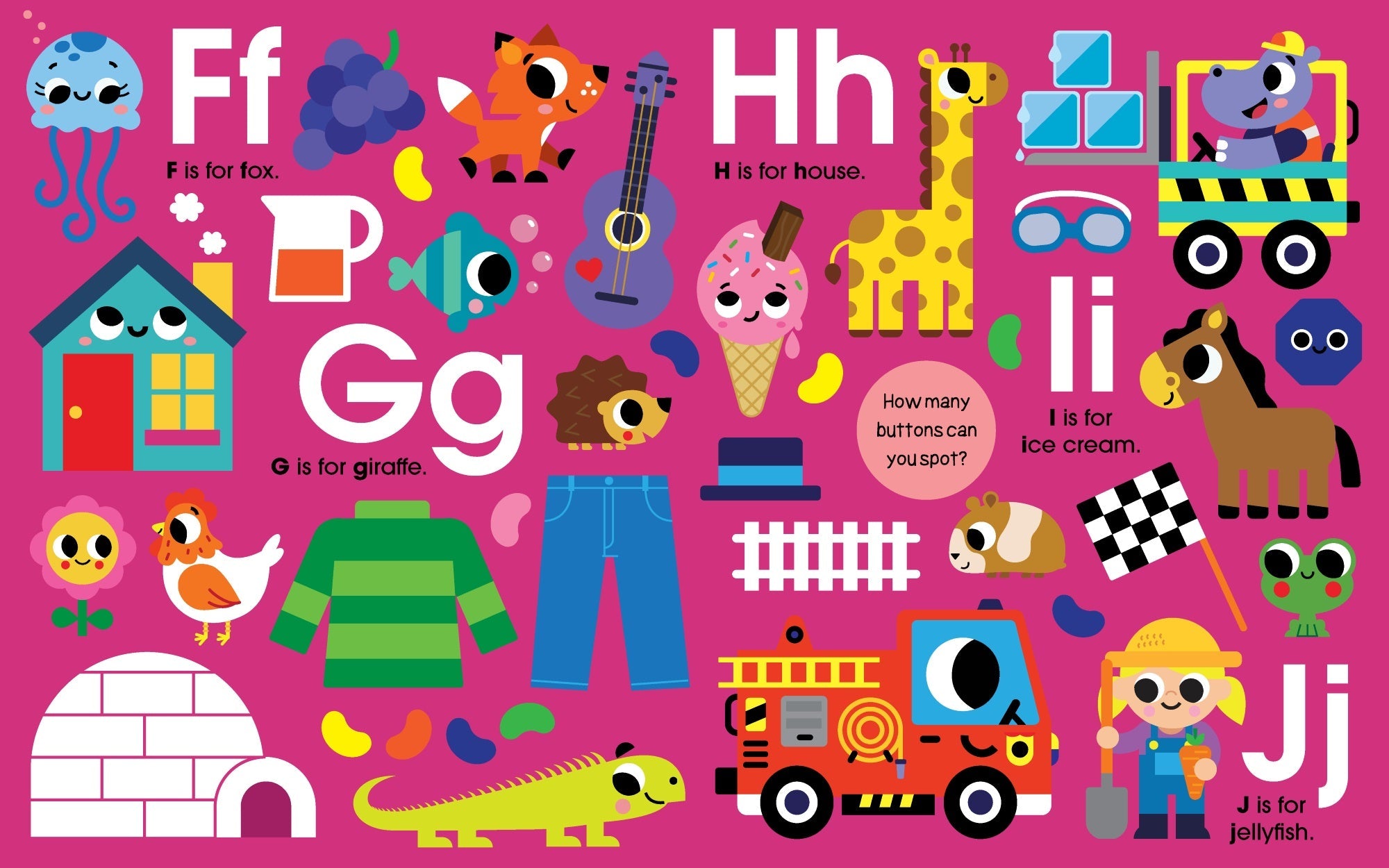 Mini Me - Board Book - My First ABC — inside page 2