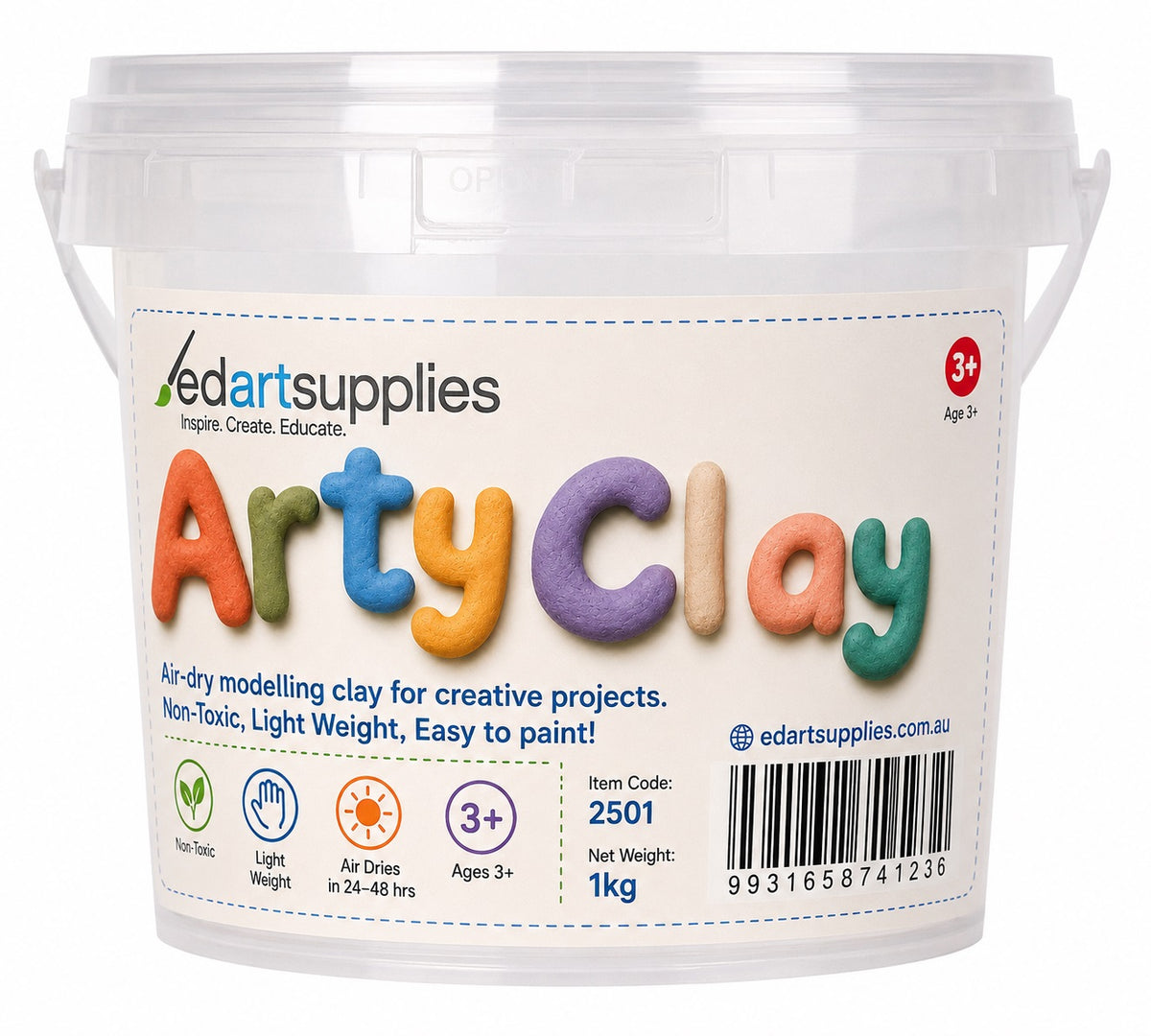 Arty Clay 1kg Bucket