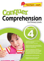 Conquer Comprehension Workbook 4