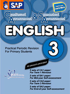 Continual Assessment & Semestral Assessment English 3